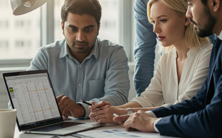 Calendar interface showing management of recurring events with large attendee lists
