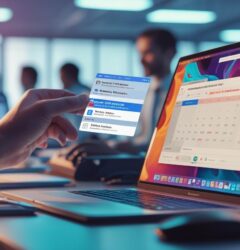 Bulk calendar invite process showing CSV to calendar conversion for sending 1,000+ event invites automatically