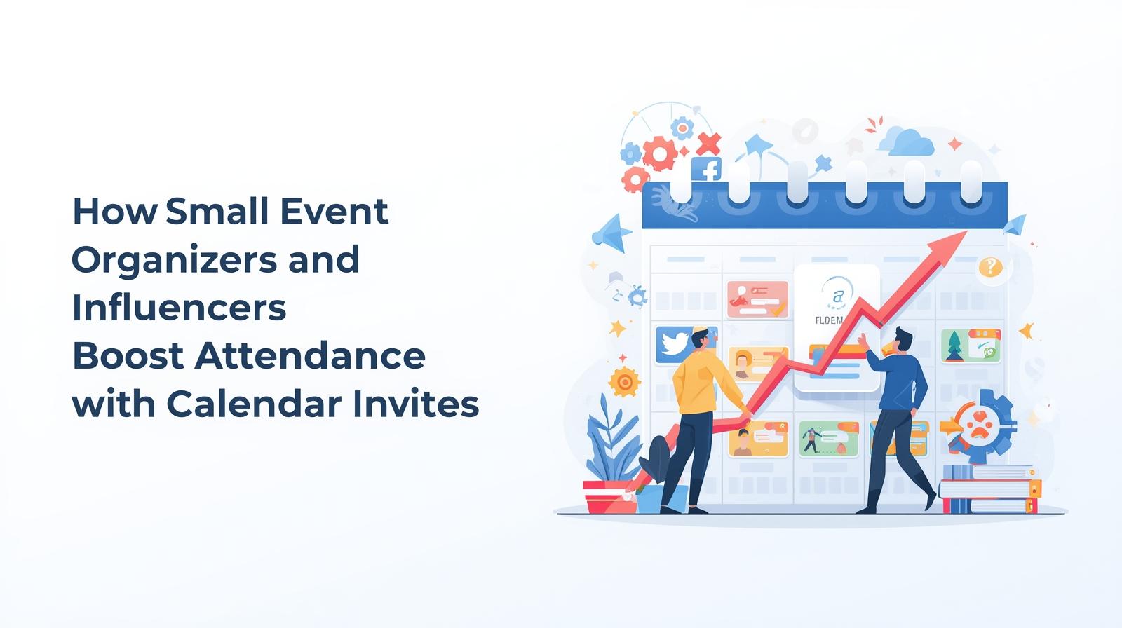 Event organizers using calendar invites to increase attendance and engagement at small events
